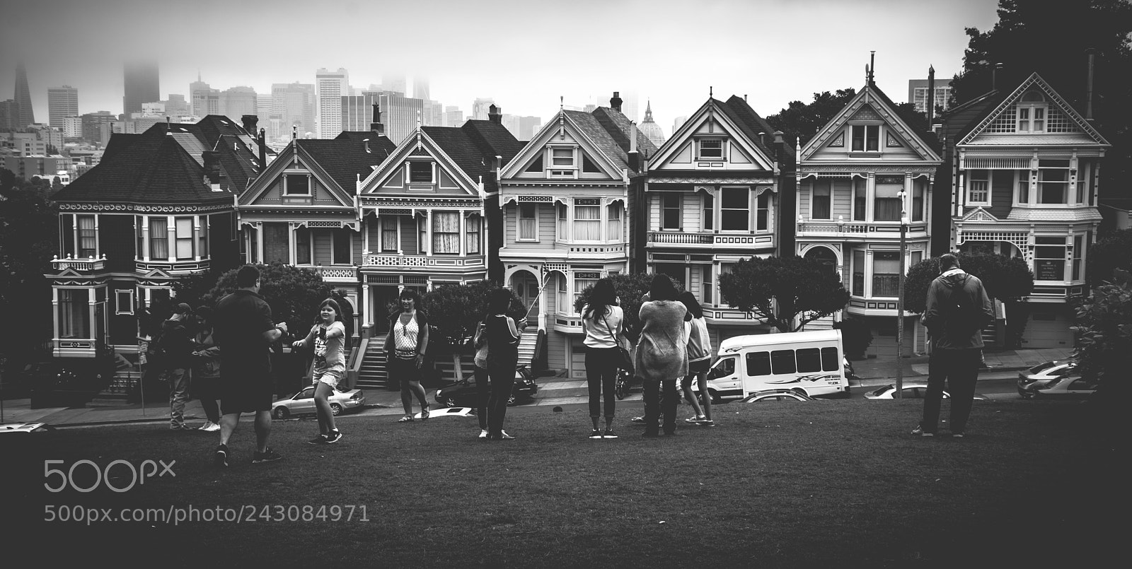 Nikon D7100 sample photo. Alamo square photography