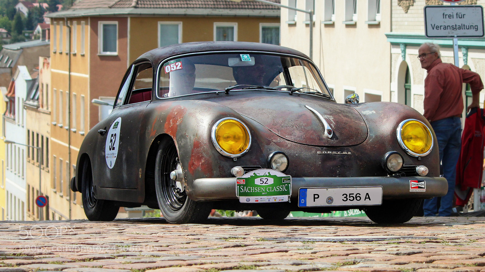 Canon EOS 500D (EOS Rebel T1i / EOS Kiss X3) sample photo. Porsche 356 a (james dean) photography