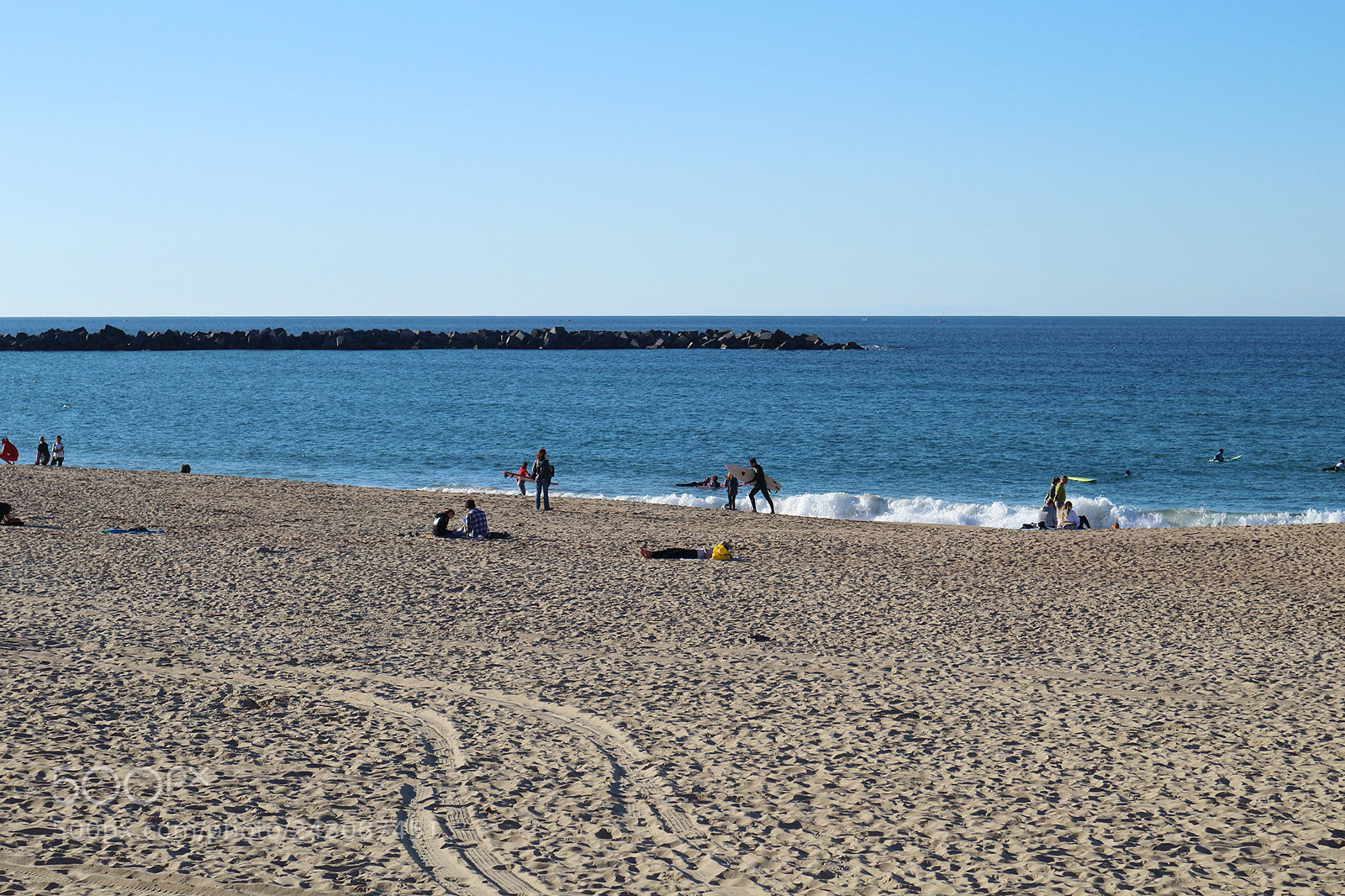 Canon EOS M10 sample photo. Playa de la zurriola photography