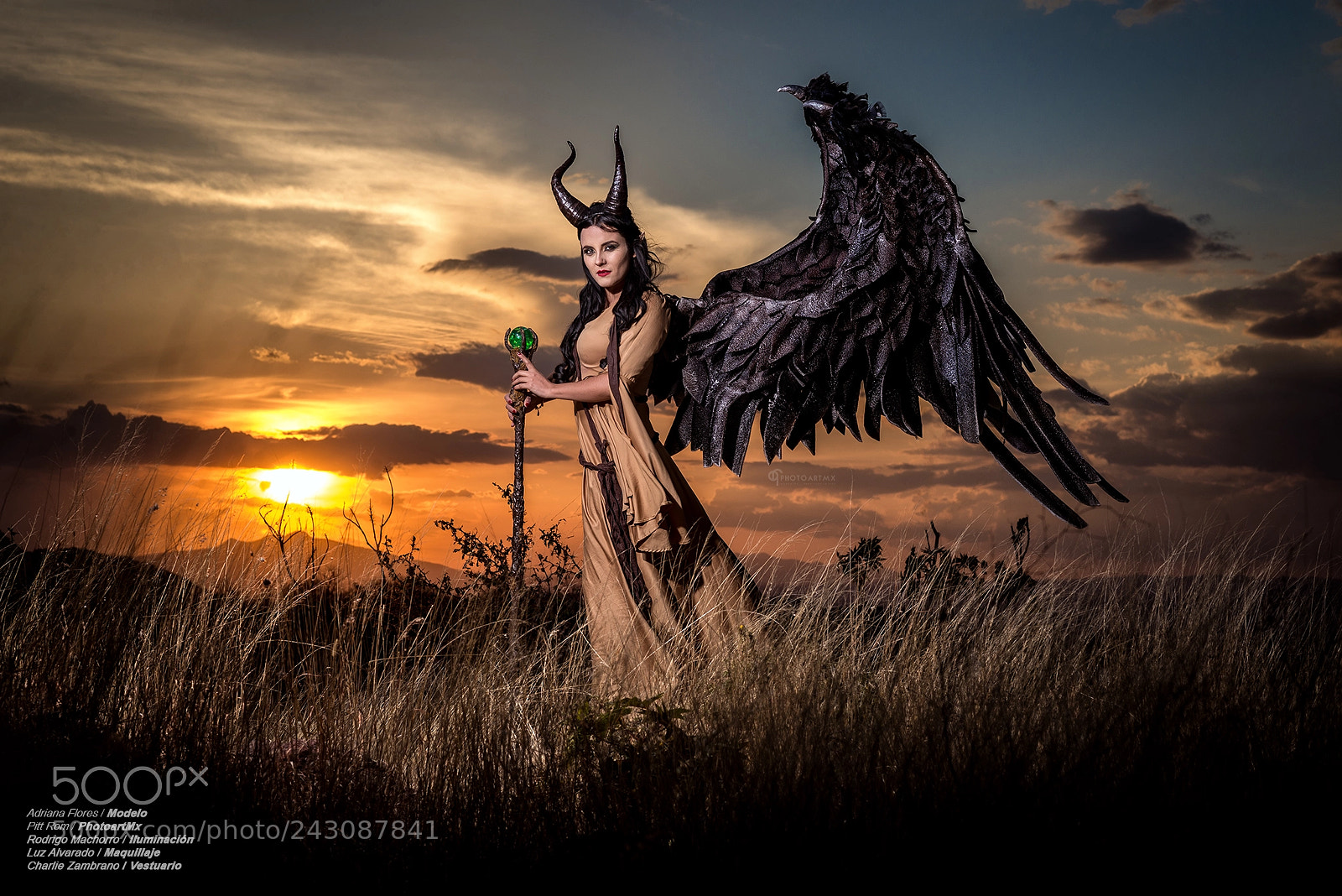 Nikon D610 sample photo. Maleficent photography
