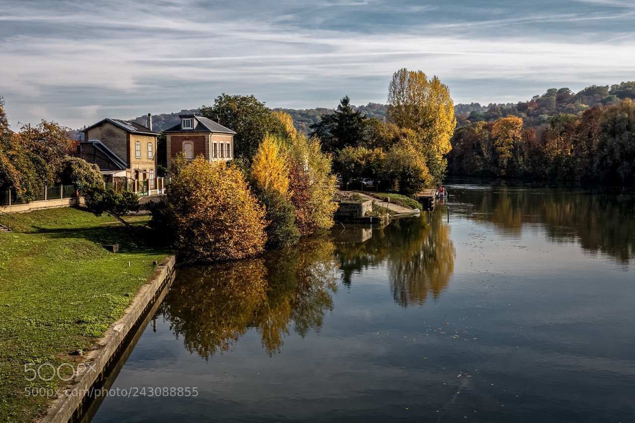 Canon EOS 760D (EOS Rebel T6s / EOS 8000D) sample photo. L'automne sur la seine photography