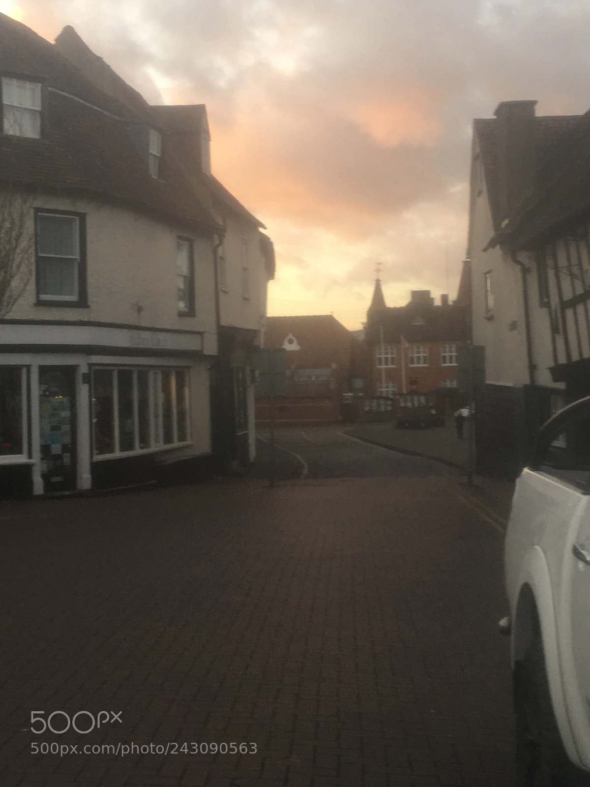 Apple iPhone 6s Plus sample photo. Town centre sunrise. taken photography