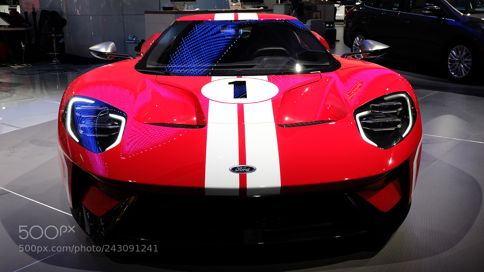 Fujifilm X-A1 sample photo. Ford gt - the photography