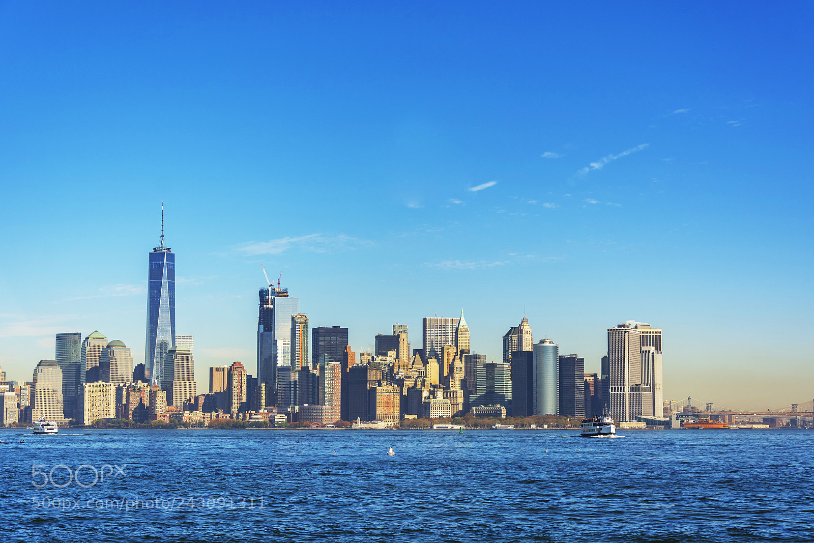 Nikon D7100 sample photo. New york city skyline photography
