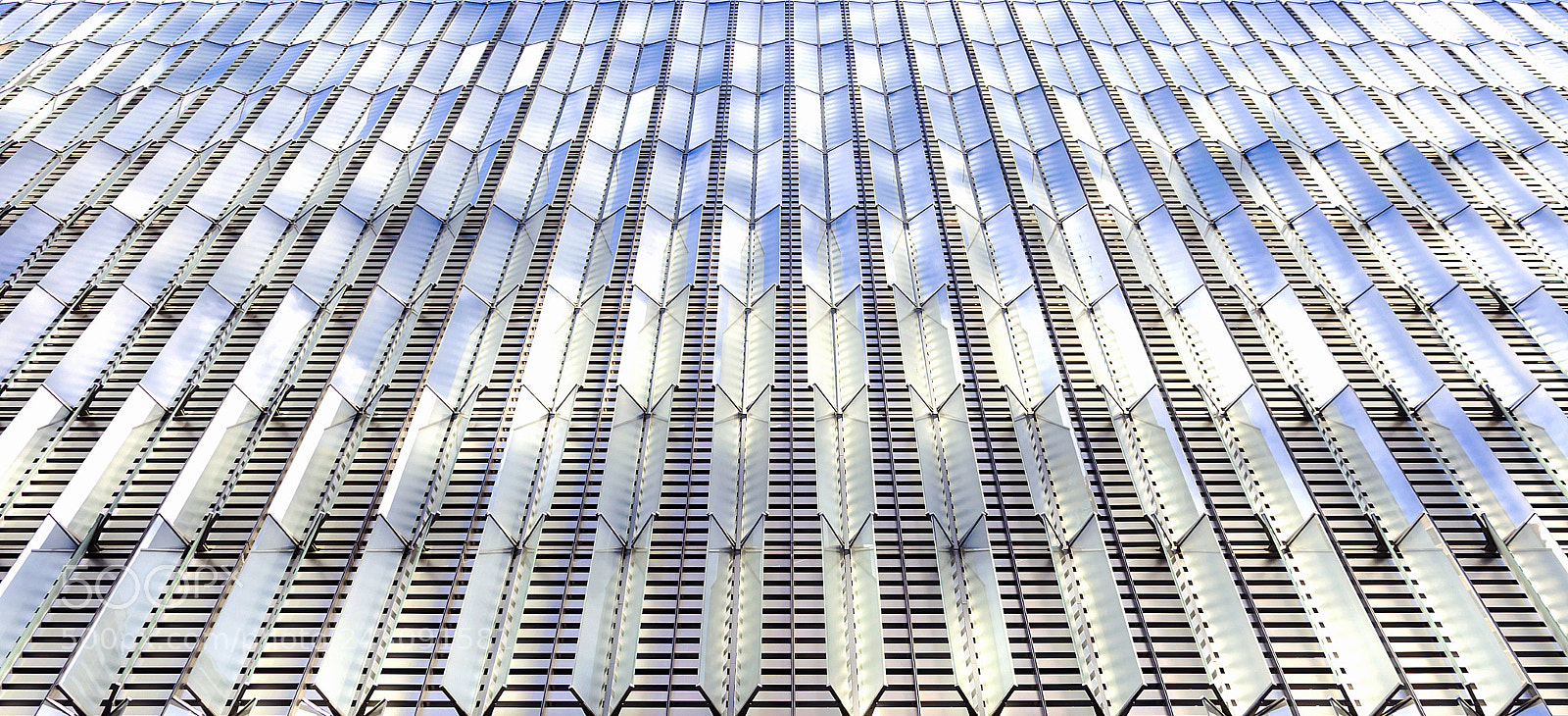 Nikon D7100 sample photo. Architectural pattern with glass photography