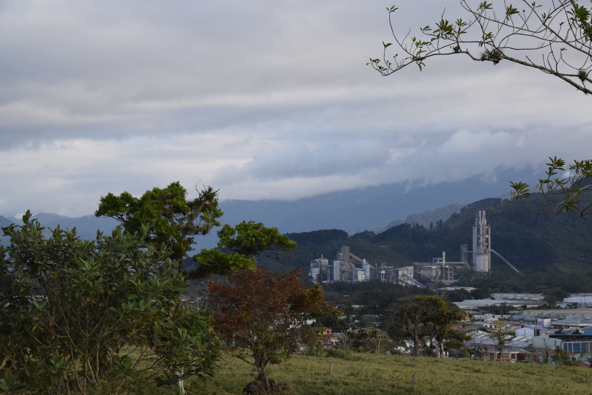 Sigma 18-250mm F3.5-6.3 DC Macro OS HSM sample photo. Cement plant photography