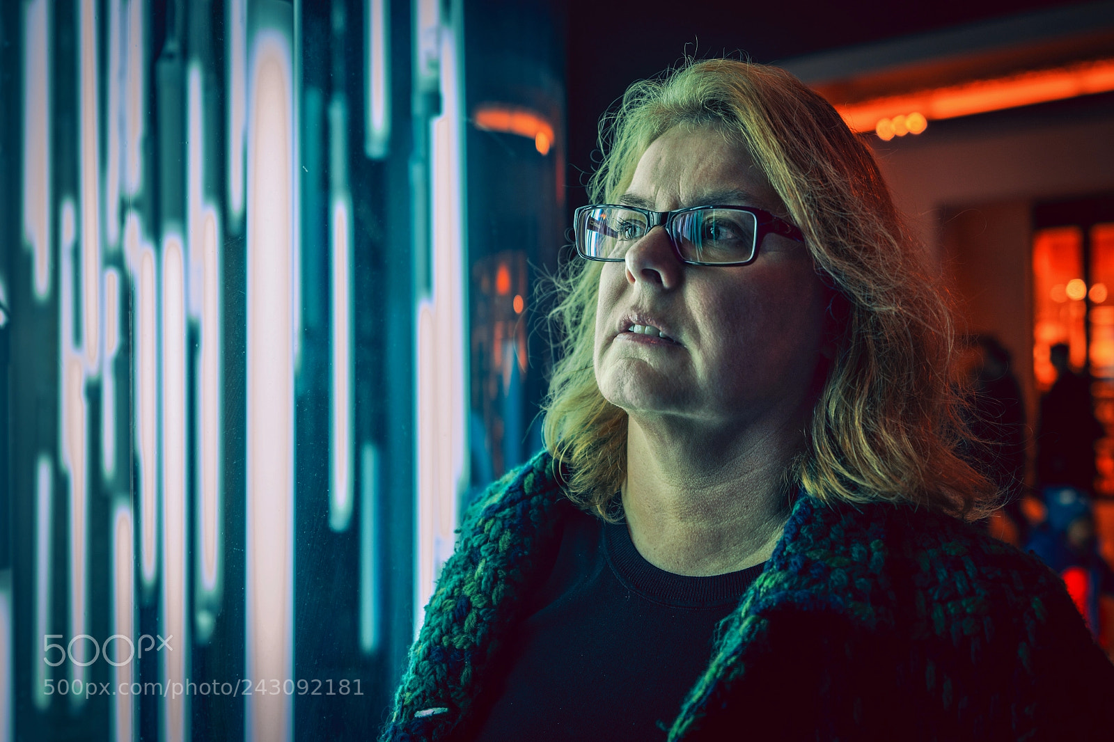 Sony a7 II sample photo. Fluorescent photography