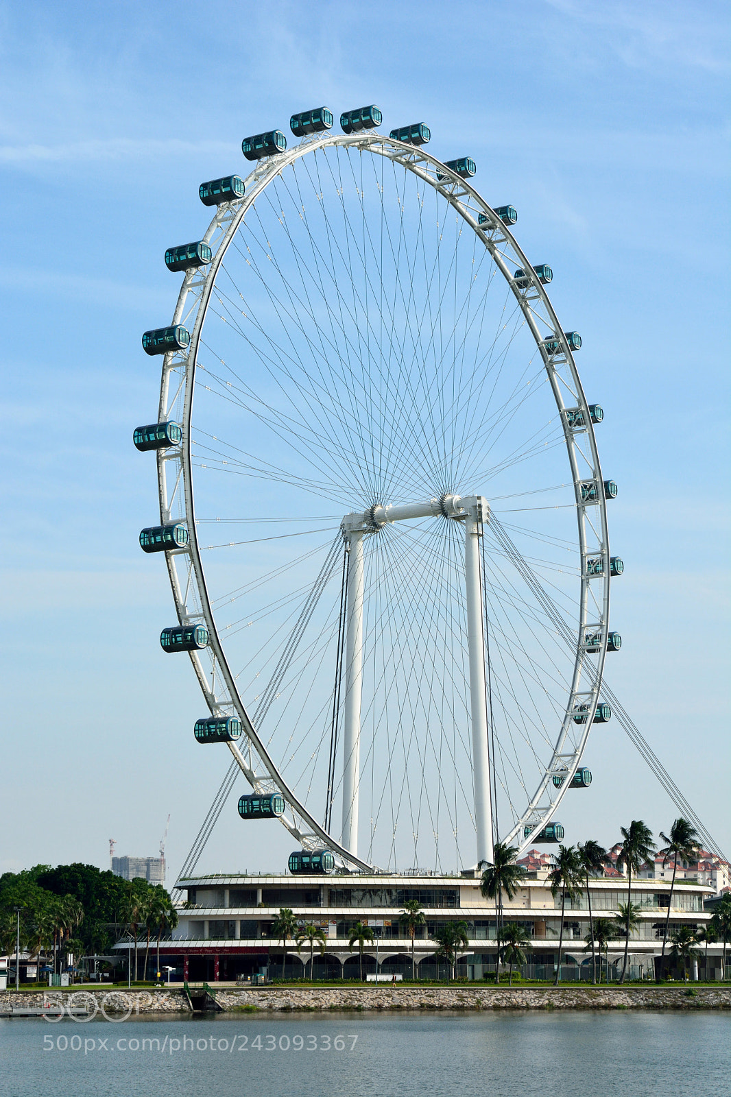 Nikon D7100 sample photo. Singapore flyer observation wheel. photography