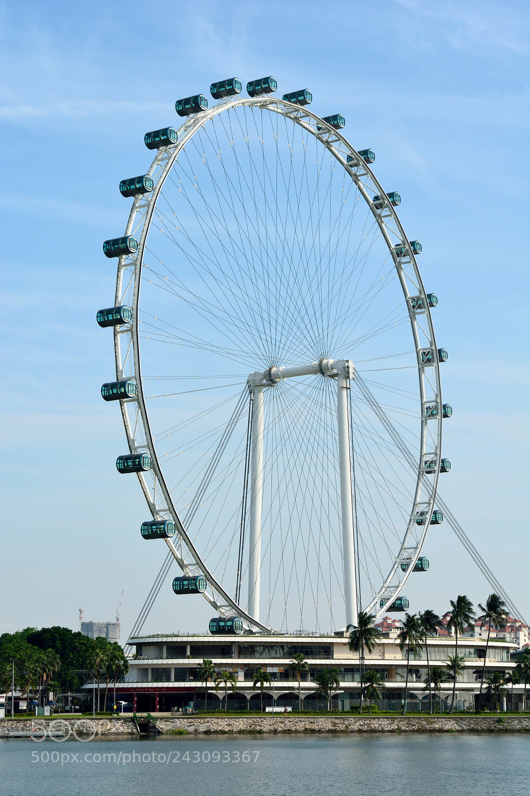 Nikon D7100 sample photo. Singapore flyer observation wheel. photography