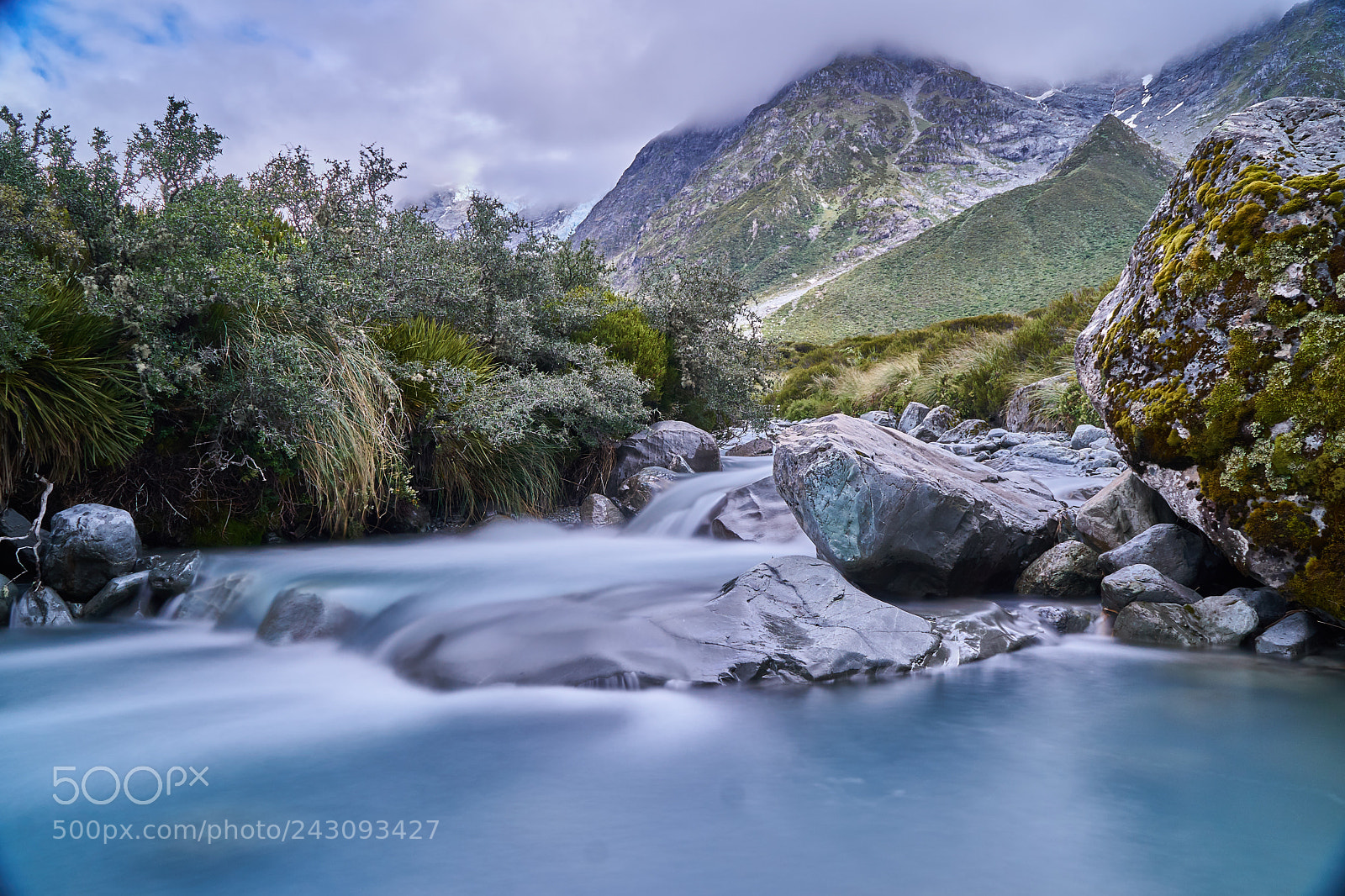 Sony a6300 sample photo. Hooker valley track, nz photography