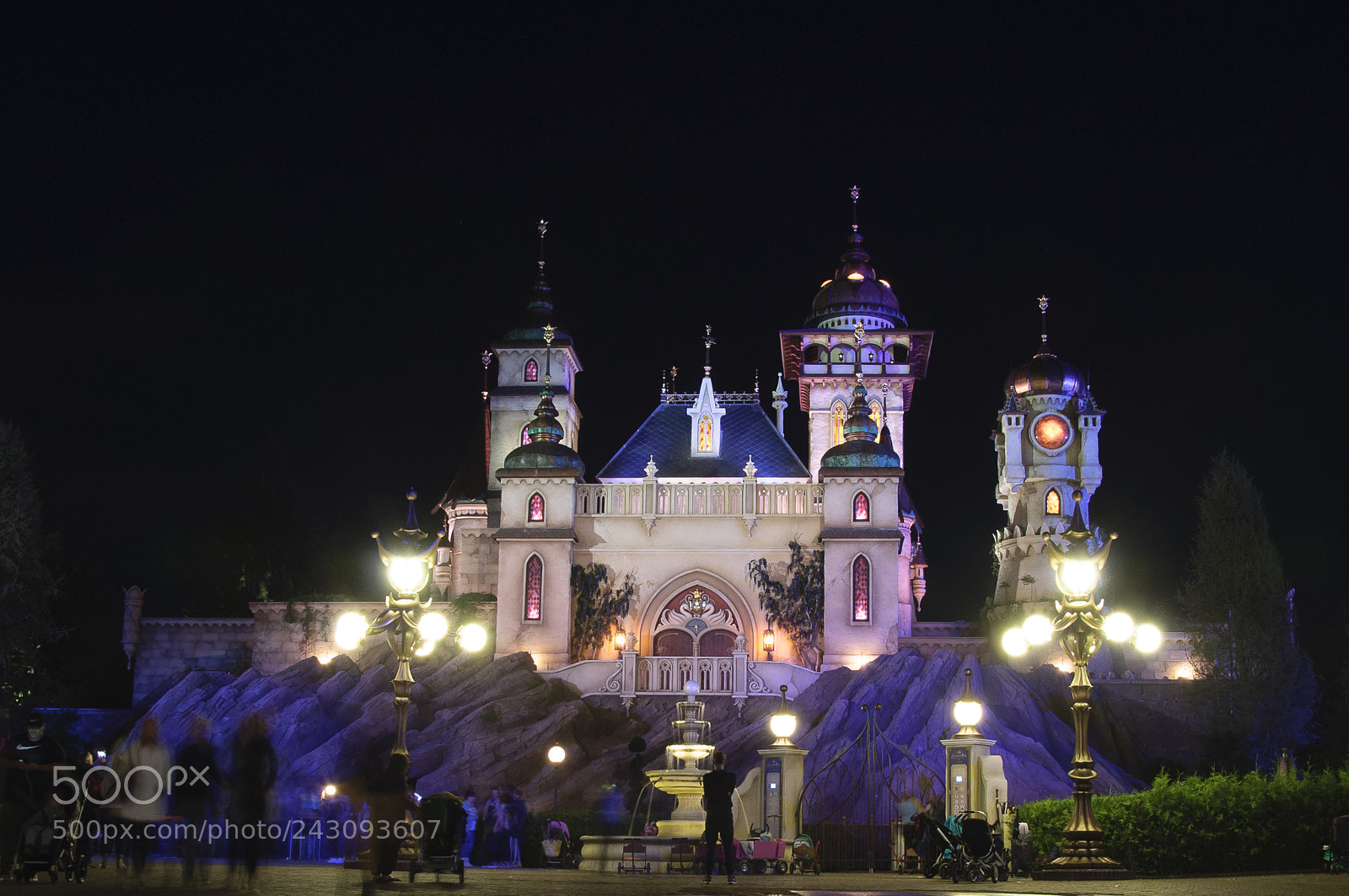 Nikon D5000 sample photo. Efteling palace photography