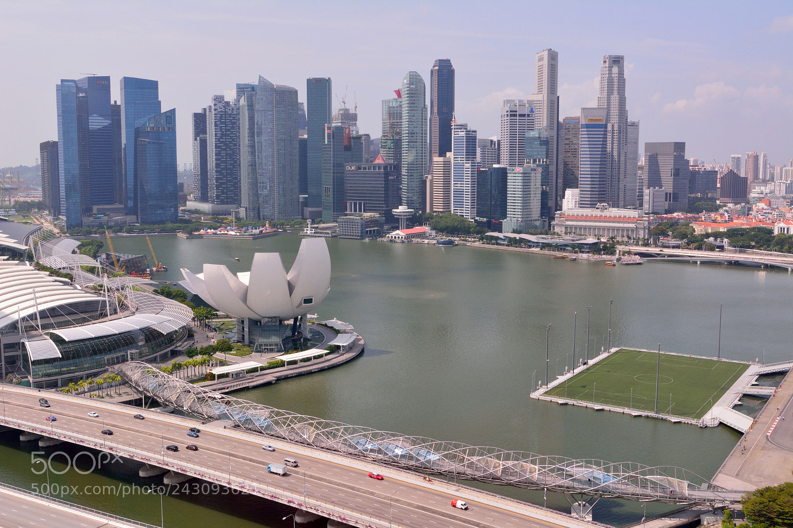 Nikon D7100 sample photo. View over marina bay photography