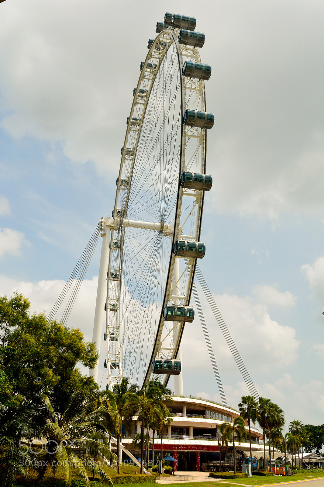 Nikon D7100 sample photo. Singapore flyer observation wheel. photography