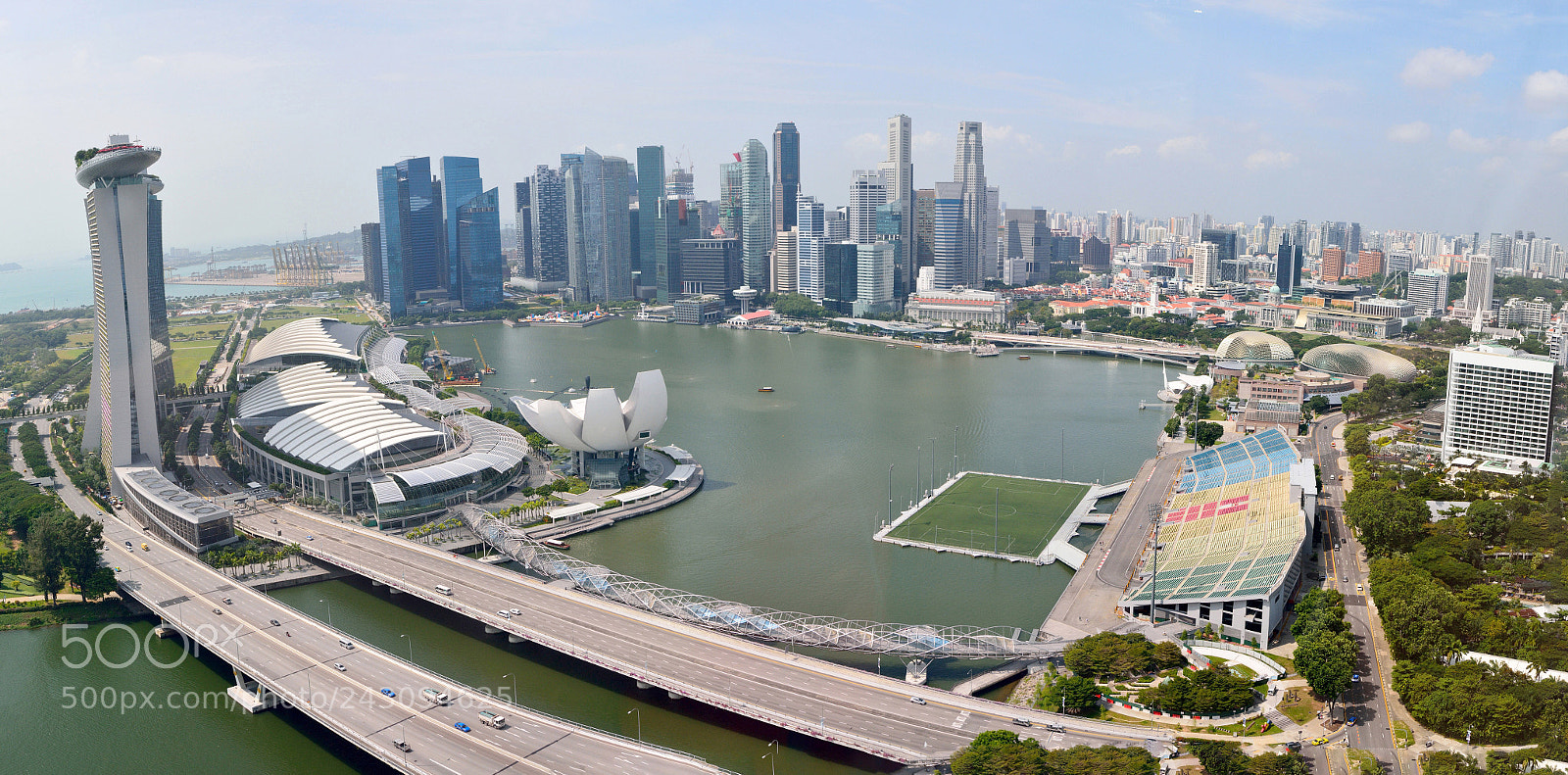 Nikon D7100 sample photo. View over marina bay photography
