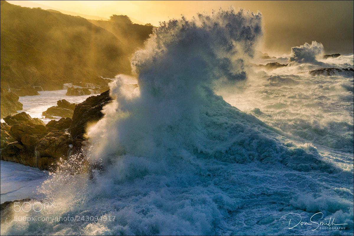 Sony a7R III sample photo. Winter waves photography