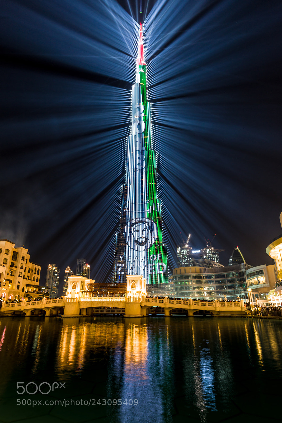 Nikon D810 sample photo. Burj khalifa photography
