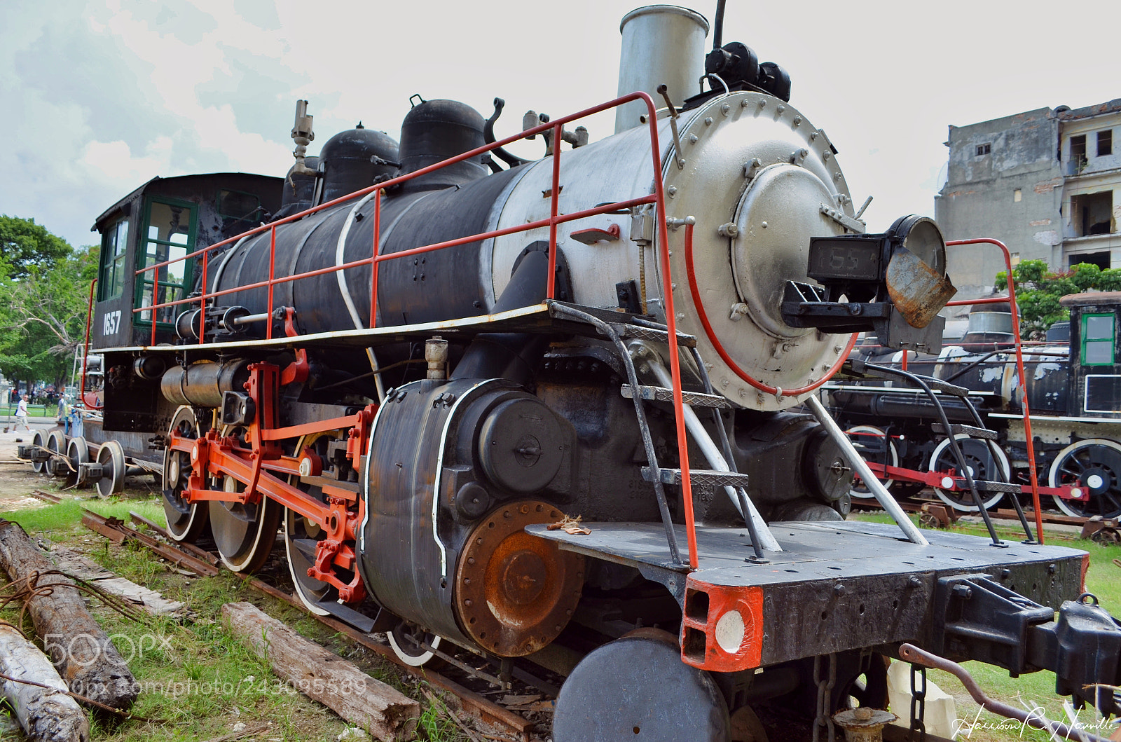 Nikon D5100 sample photo. Cuban locomotive photography