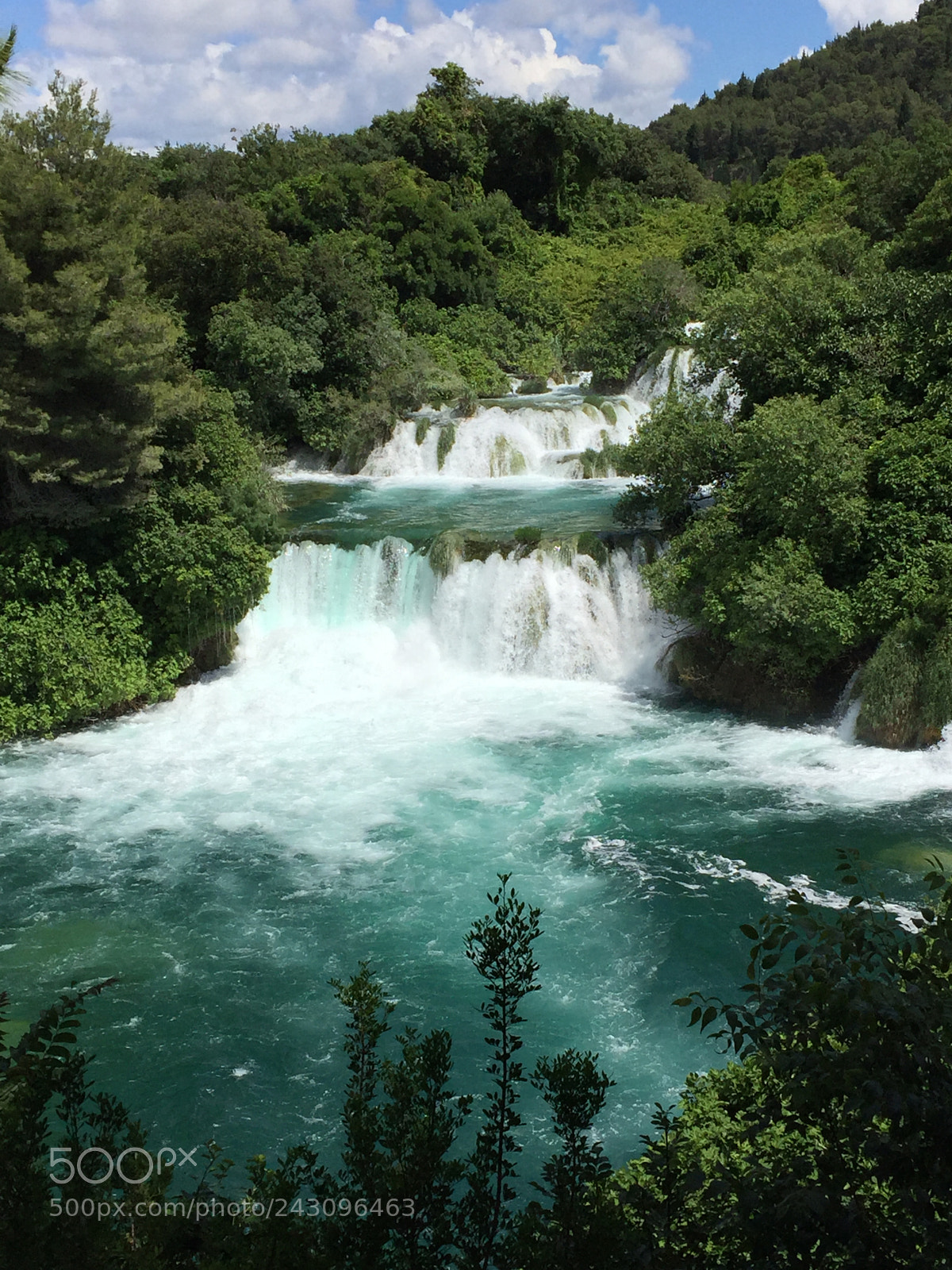 Apple iPhone 6 sample photo. Waterfall photography