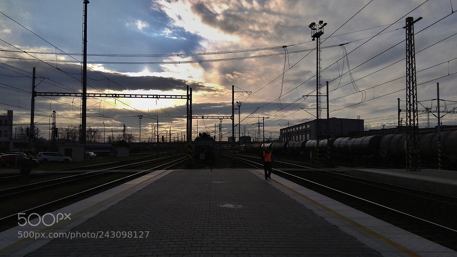 Xiaomi Redmi Note 4 sample photo. Railways, ostrava photography