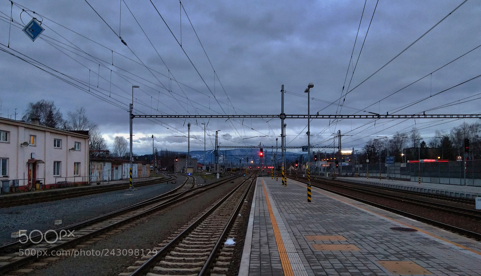 Xiaomi Redmi Note 4 sample photo. Railways, Český těšín photography