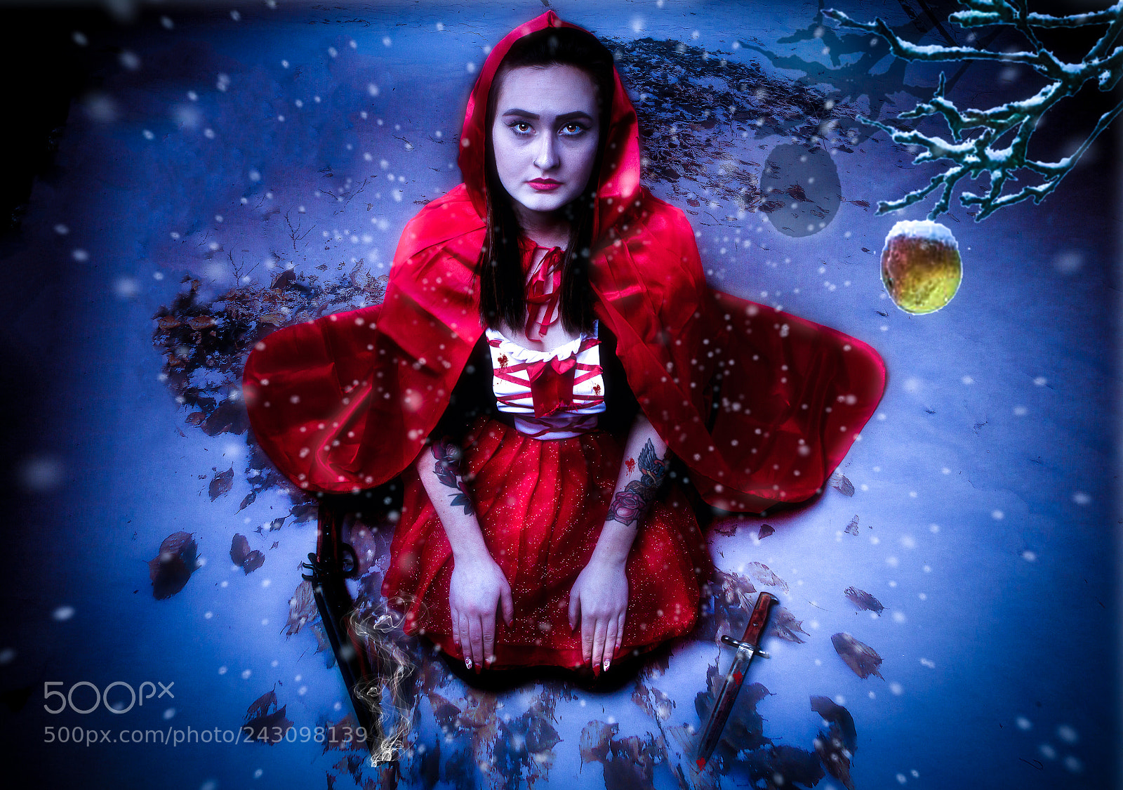 Canon EOS 7D sample photo. Red riding hood photography