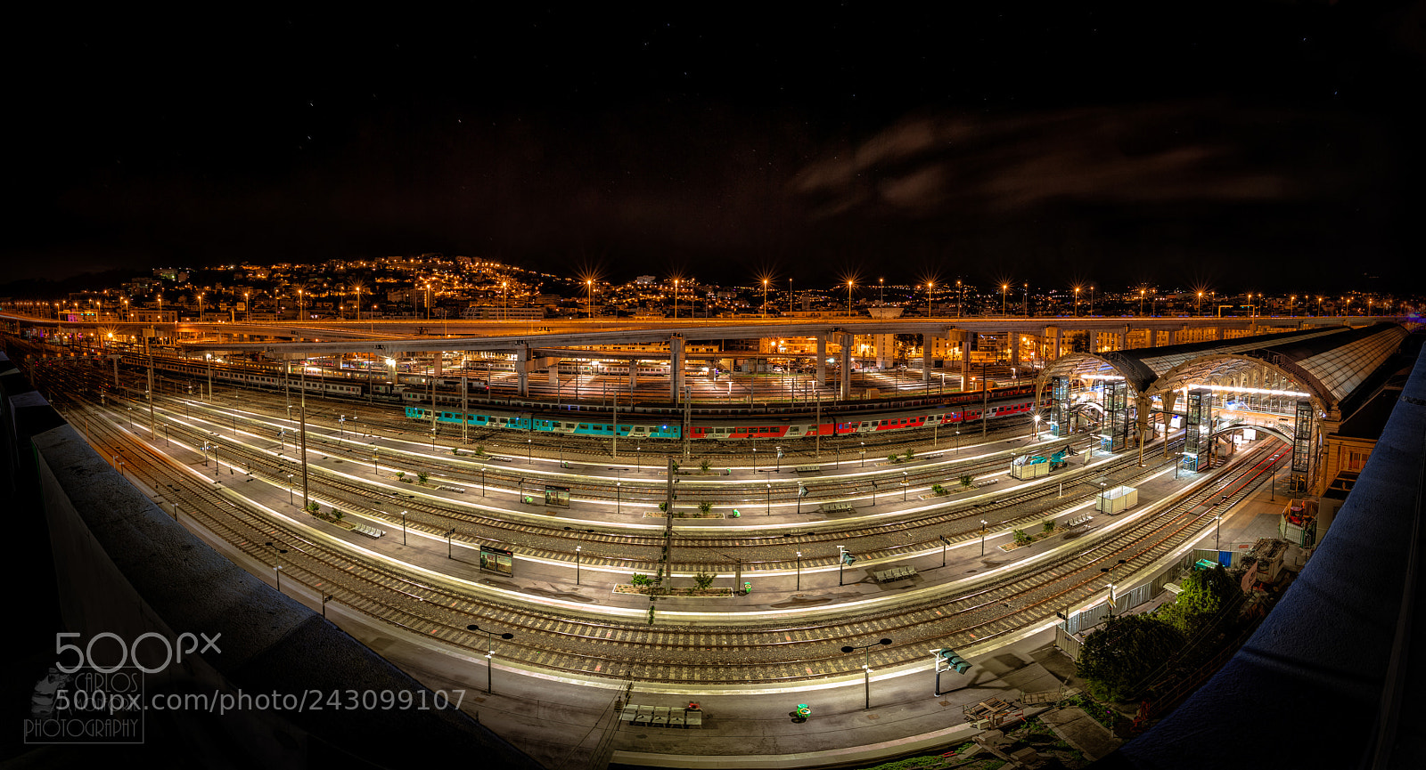 Canon EOS-1D X Mark II sample photo. Gare de nice ville photography