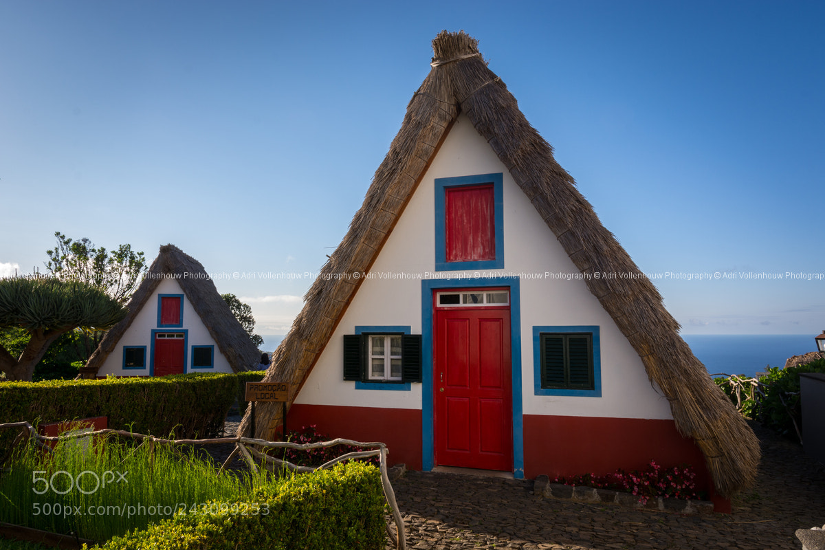 Nikon D7100 sample photo. Traditional santana houses on photography