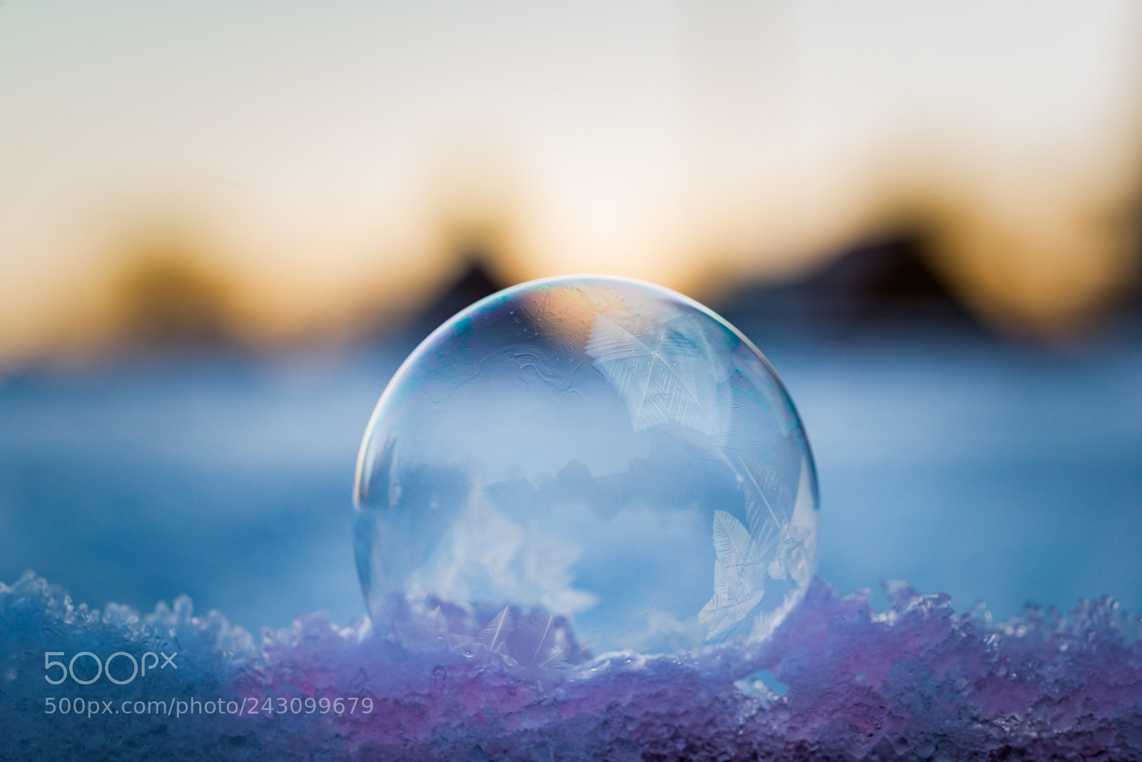 Nikon D800 sample photo. Sunrise bubble photography