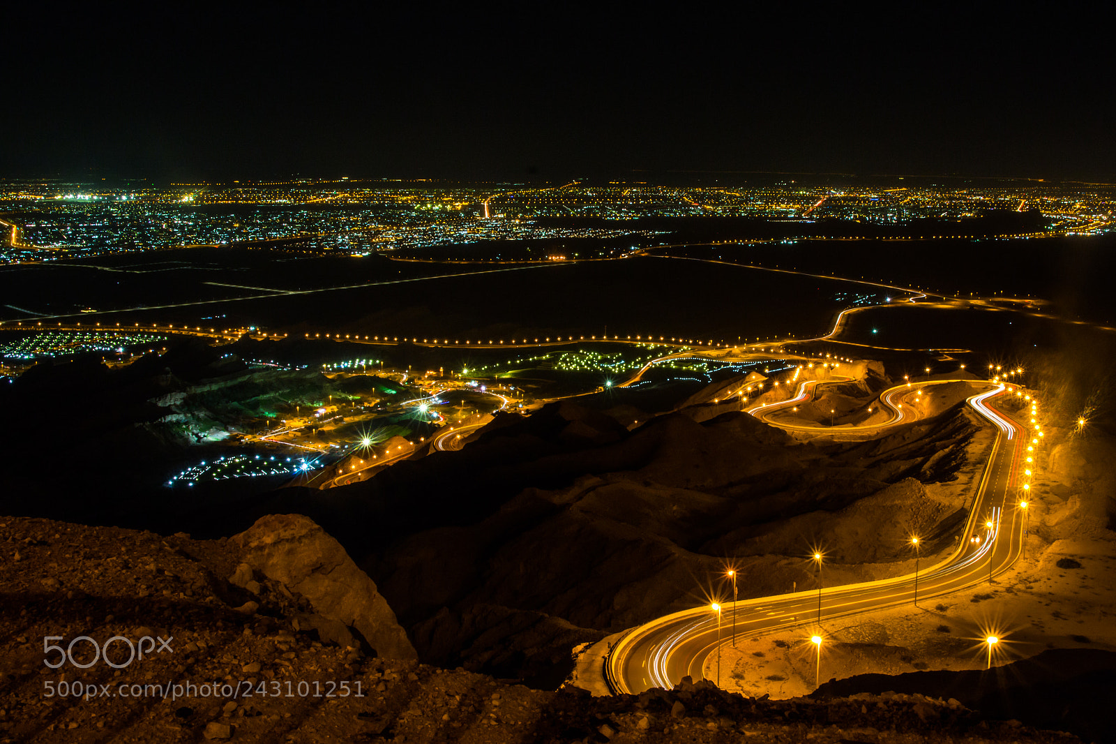 Canon EOS 70D sample photo. View from jabal hafeet photography