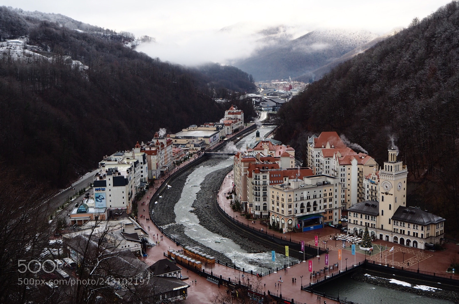 Olympus OM-D E-M10 II sample photo. Rosa khutor photography