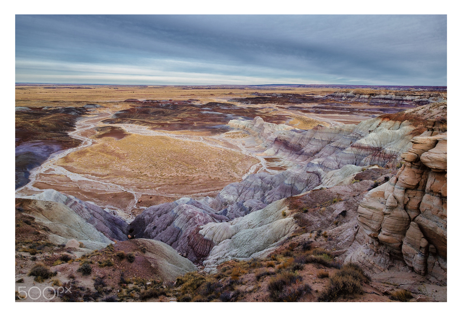 Fujifilm X-T2 sample photo. Petrified forest overlook photography