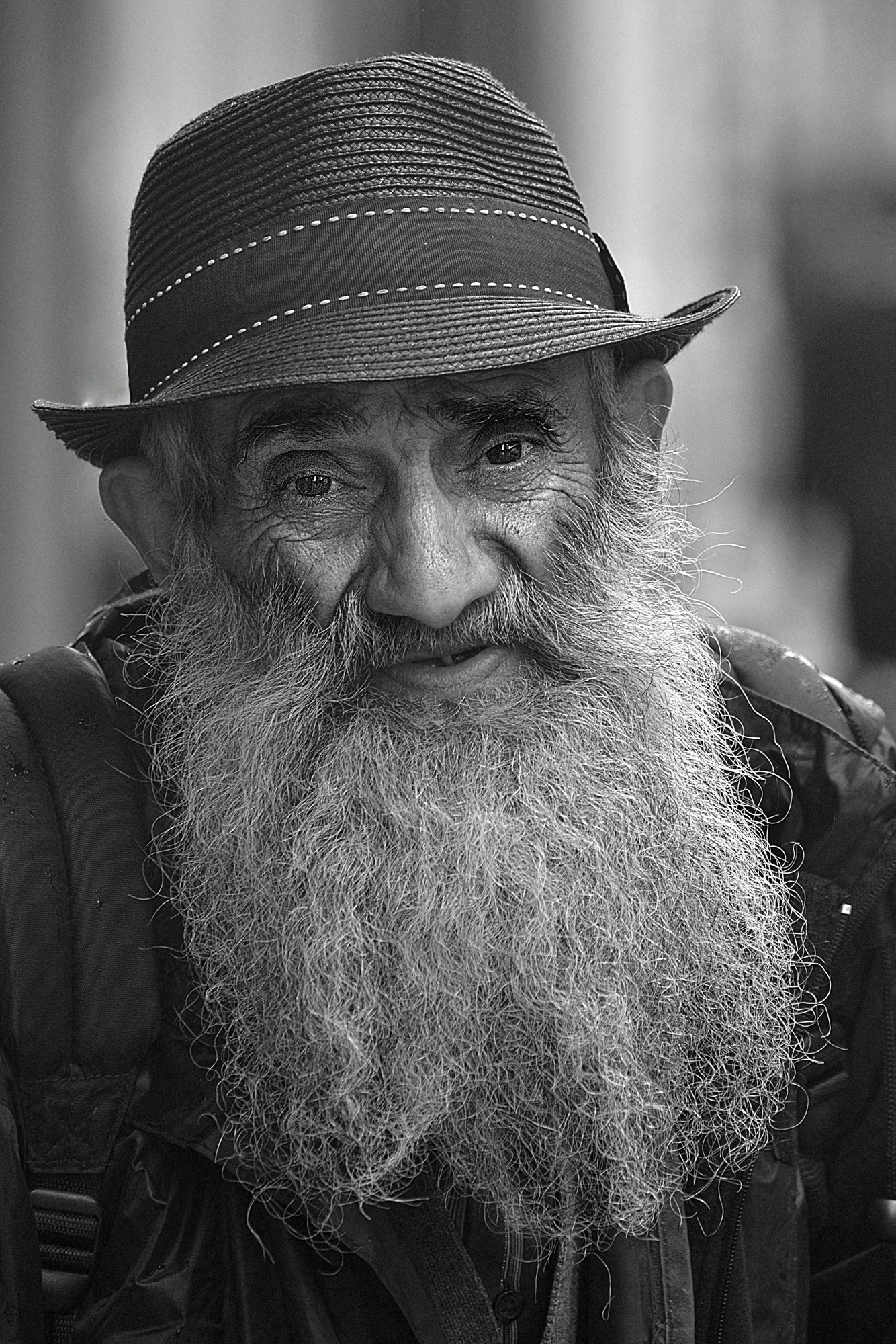 Nikon D5100 sample photo. The sad man. photography