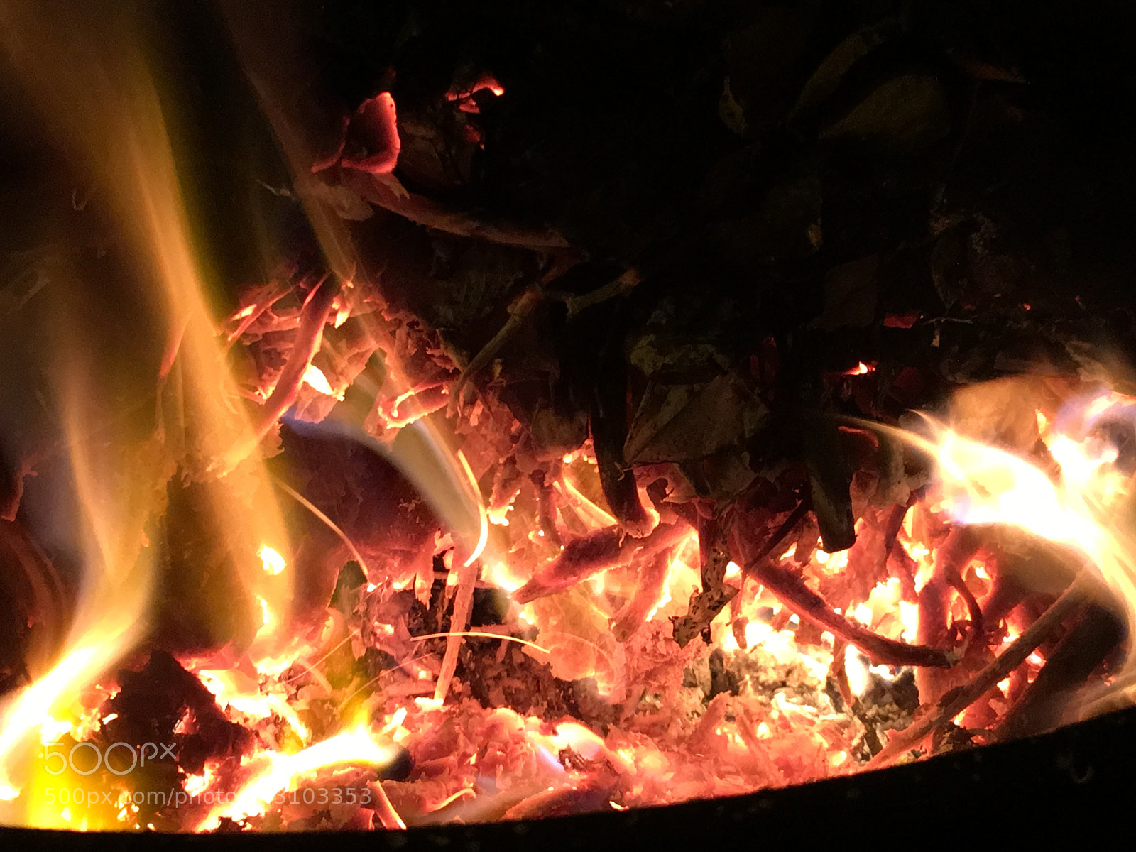 Apple iPhone SE sample photo. Fire-bright photography