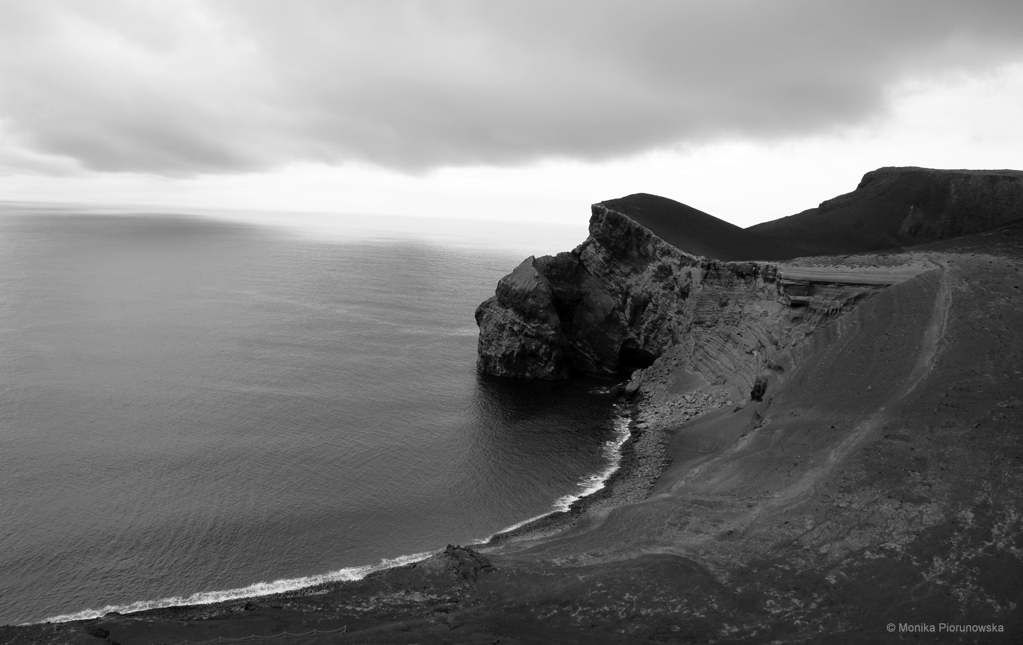 Sony Alpha DSLR-A300 sample photo. Capelinhos volcano, faial island photography