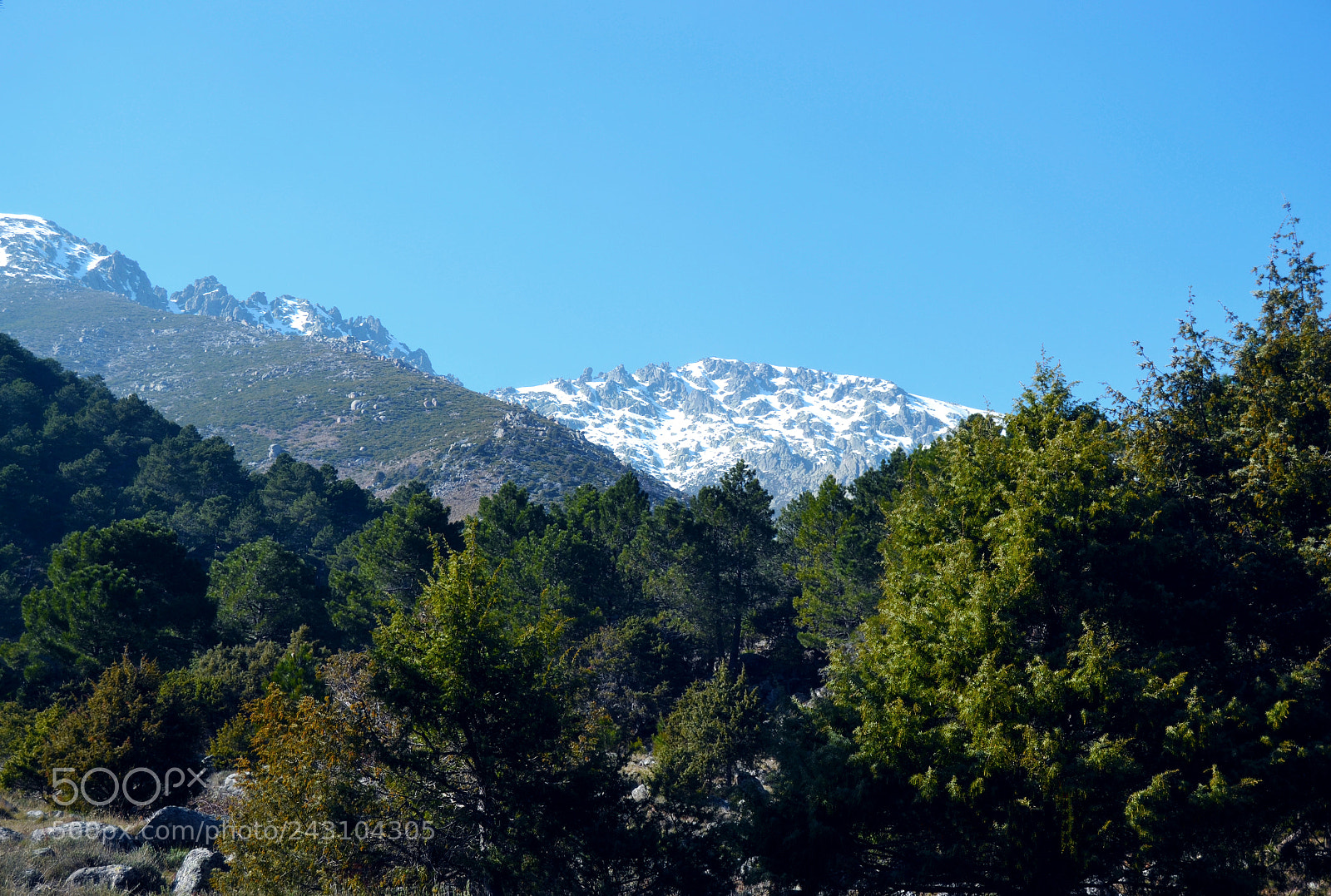 Nikon D3100 sample photo. Sierra de gredos photography