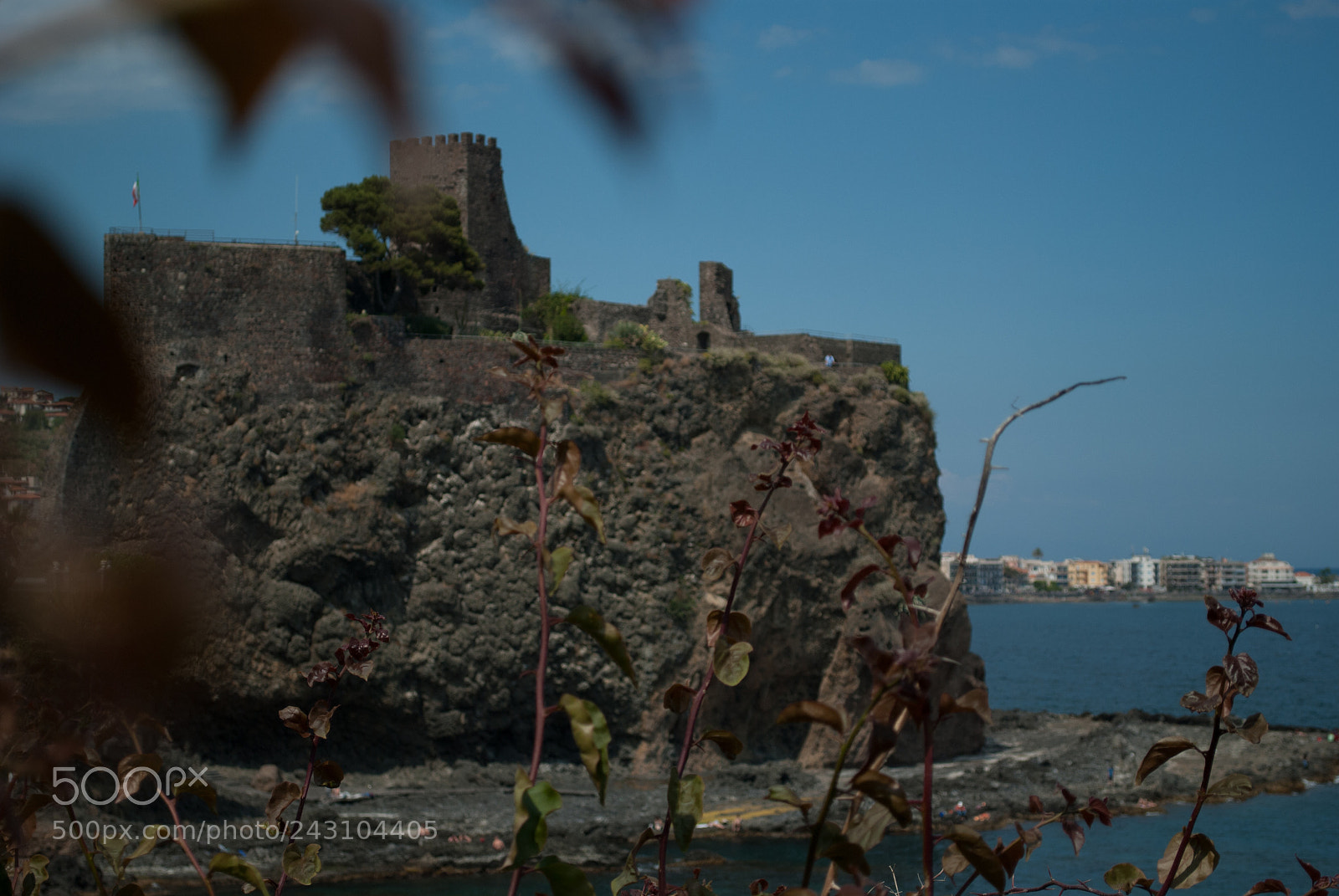 Nikon D3000 sample photo. Scorcio sul castello di photography