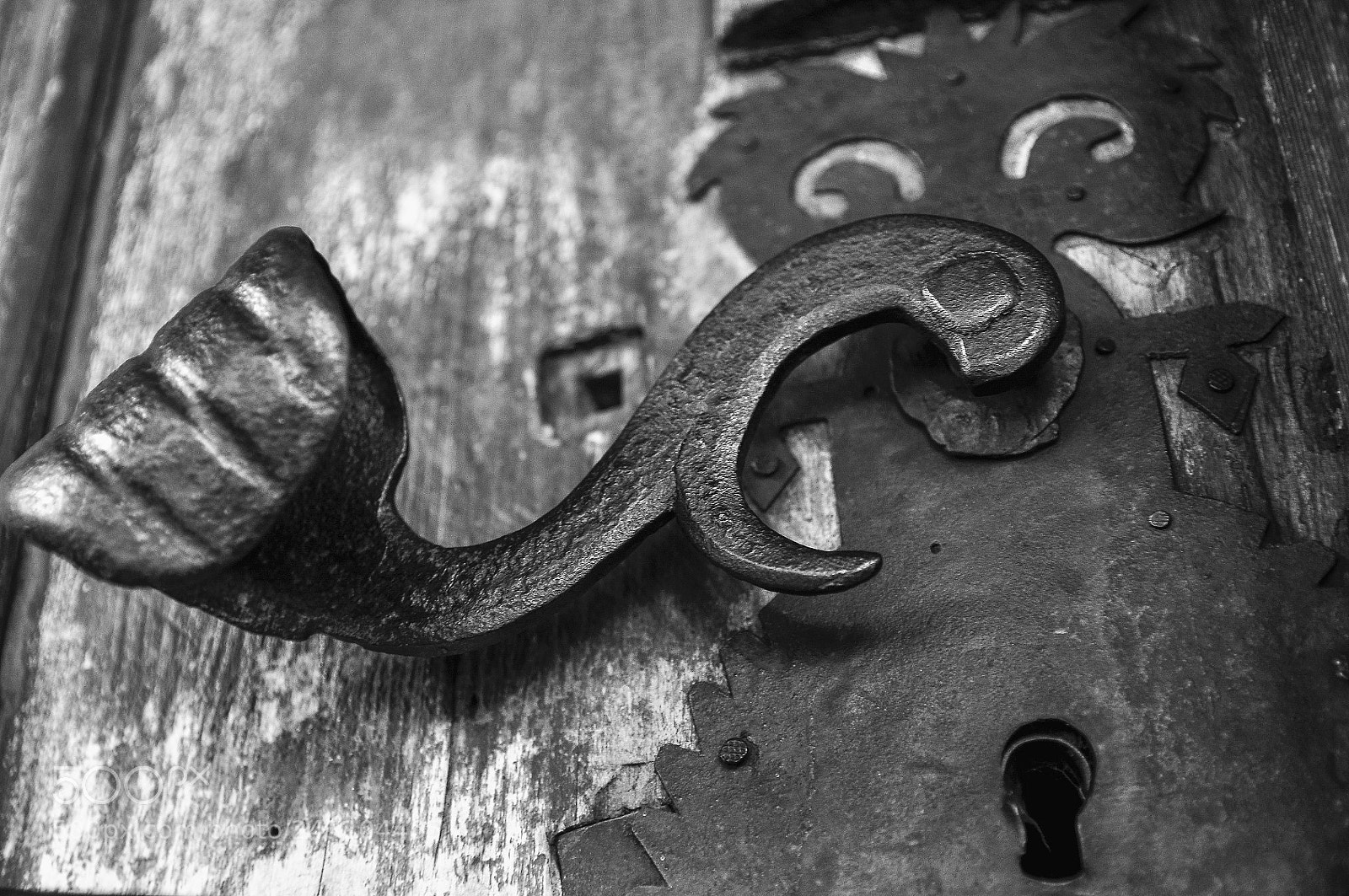 Nikon D90 sample photo. Old locker photography