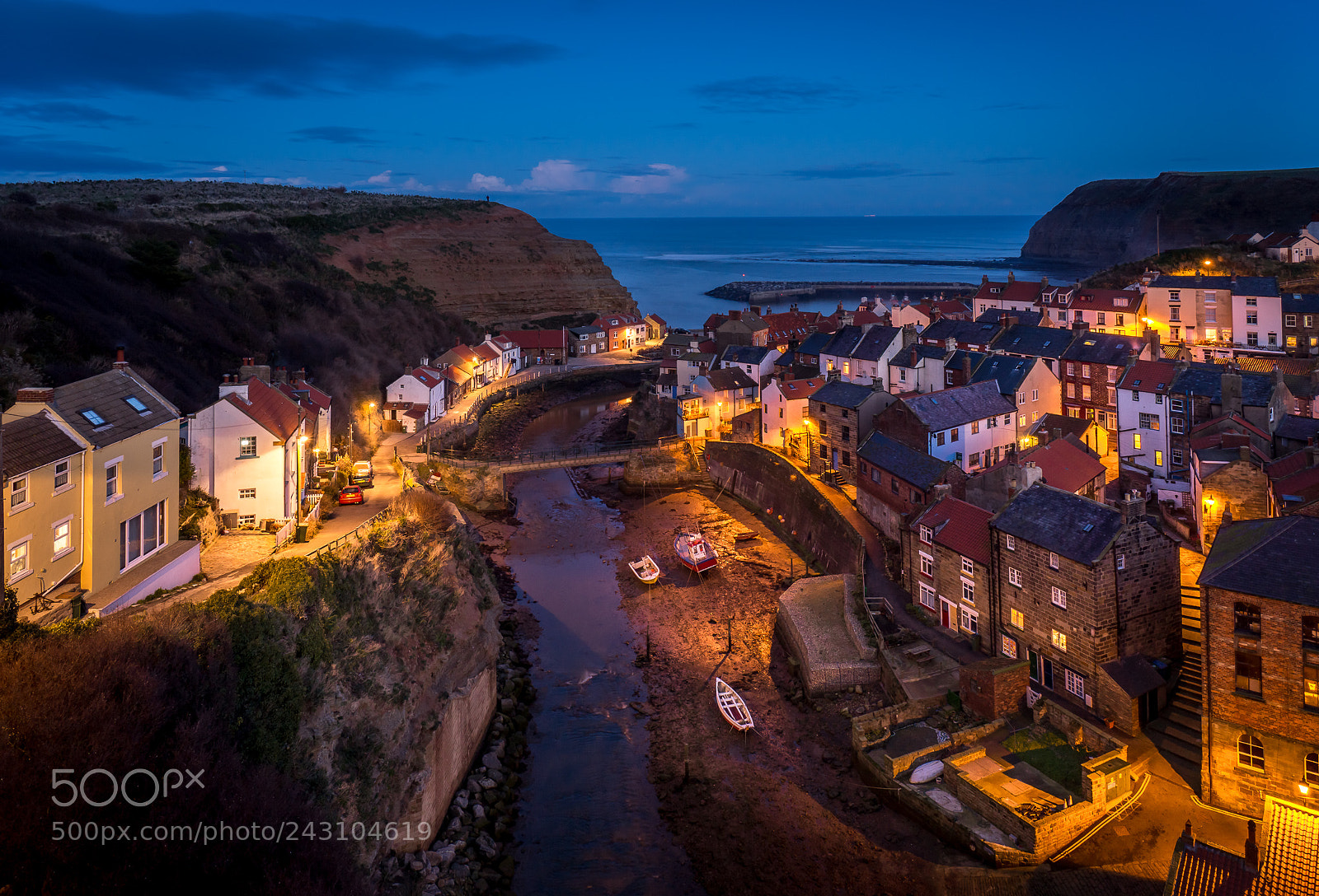 Sony a6000 sample photo. Staithes, north yorkshire, uk photography