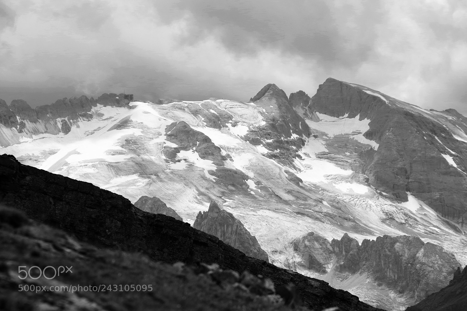 Pentax K-1 sample photo. Ghiacciaio della marmolada photography
