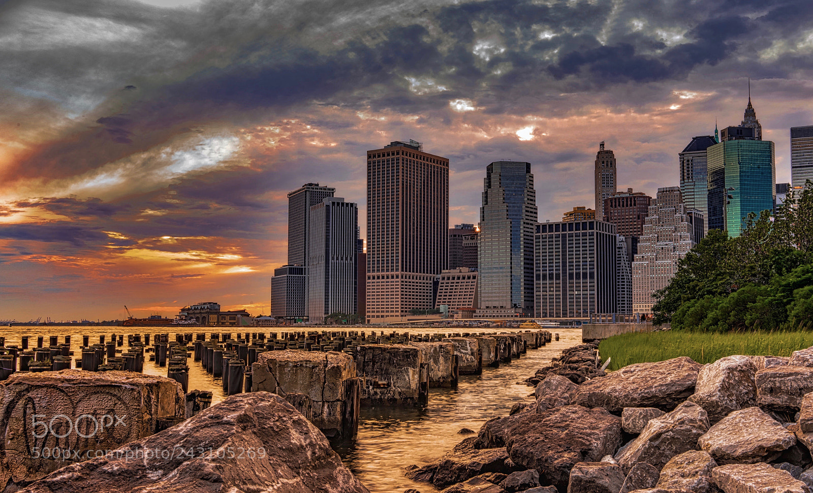 Sony a7 II sample photo. Manhattan hdr photography