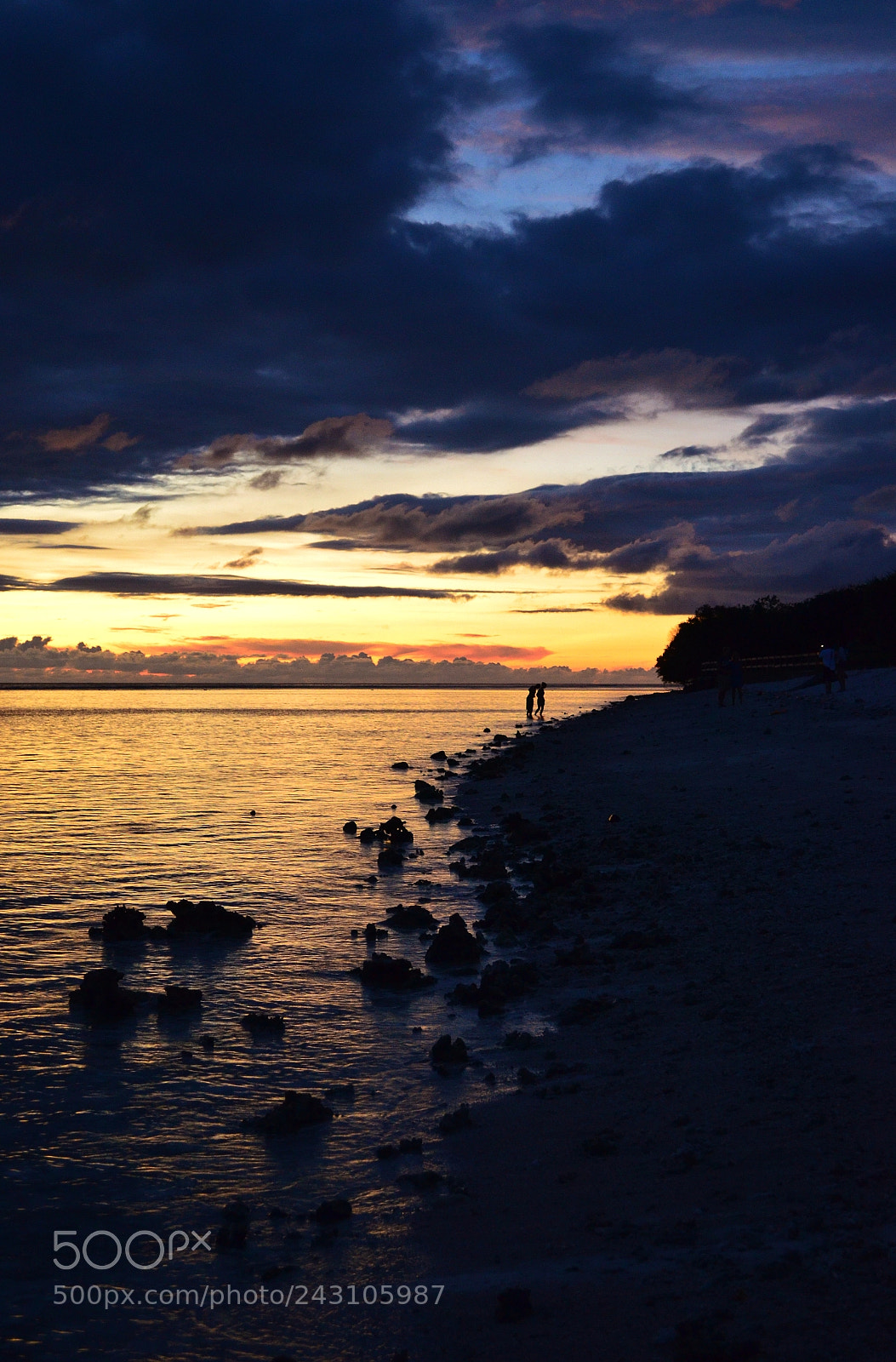 Nikon D5100 sample photo. Rich island sunset in photography