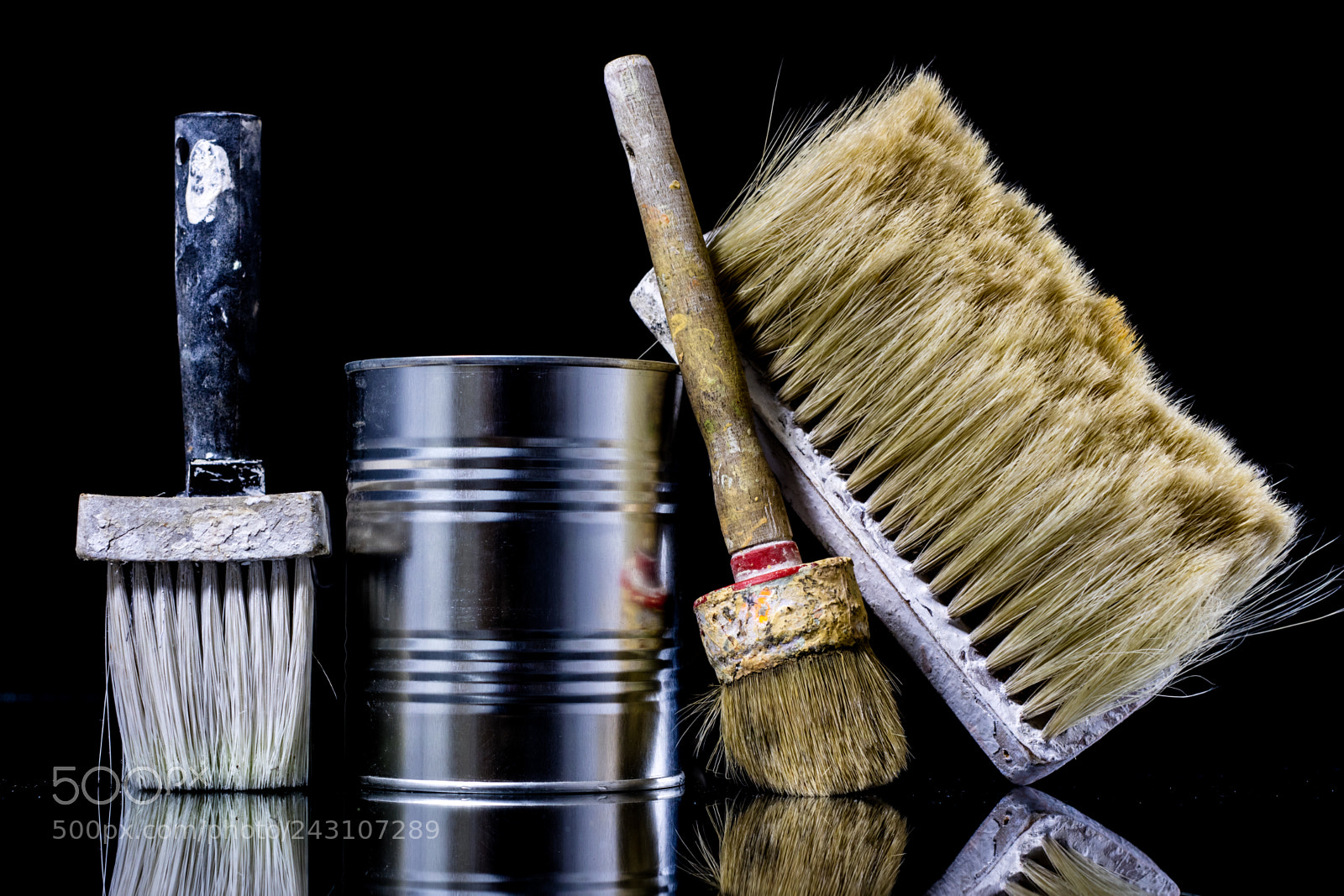 Canon EOS M3 sample photo. Brushes photography