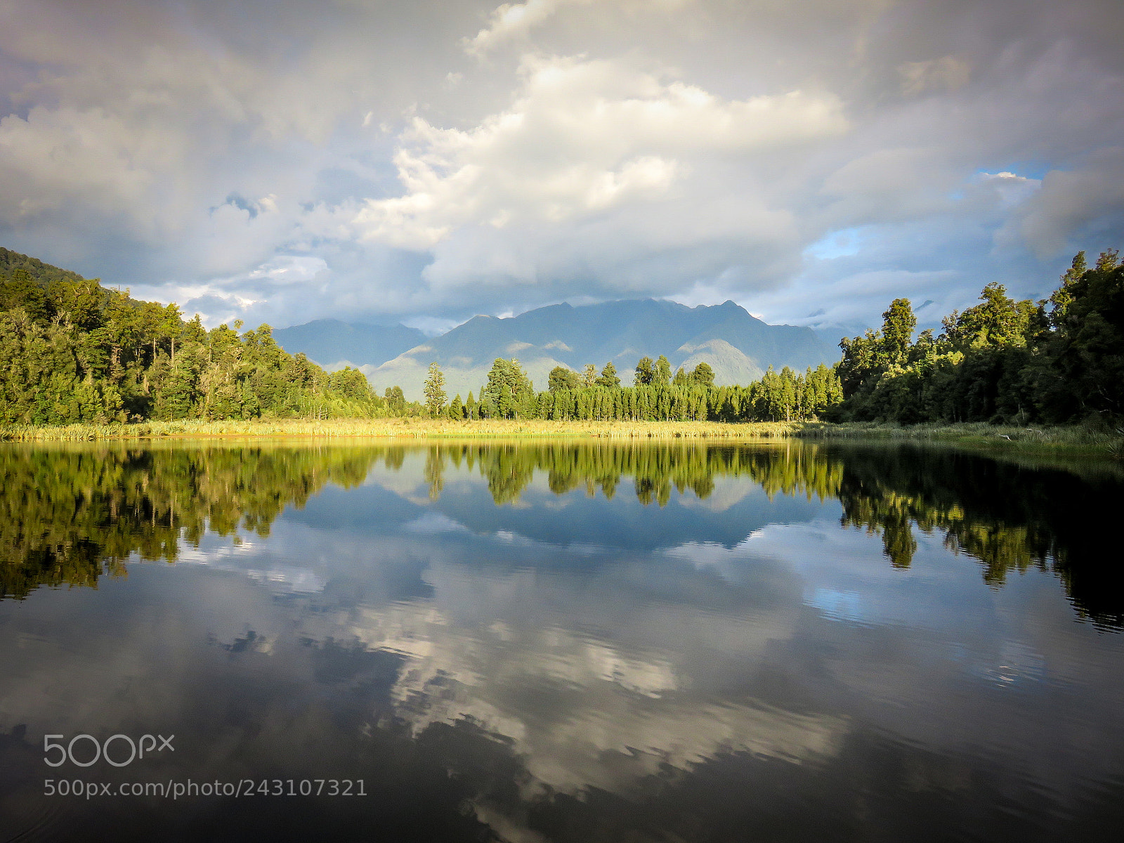 Canon PowerShot SX700 HS sample photo. Lake matheson photography