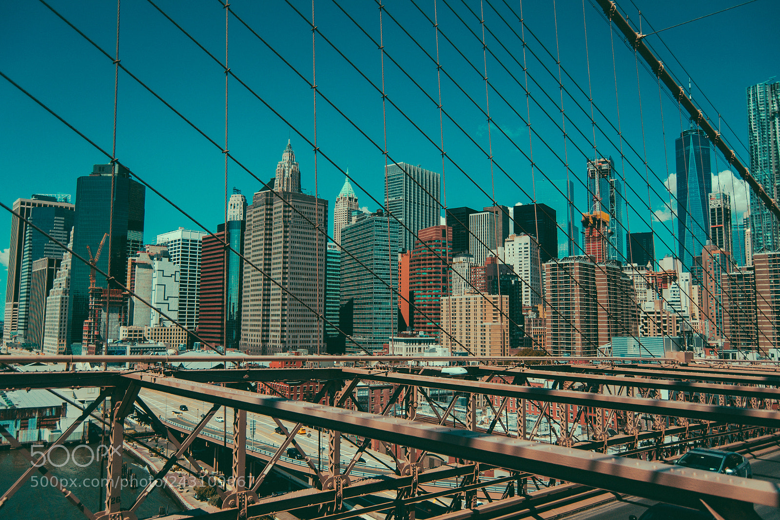 Nikon D3100 sample photo. Brooklyn bridge photography