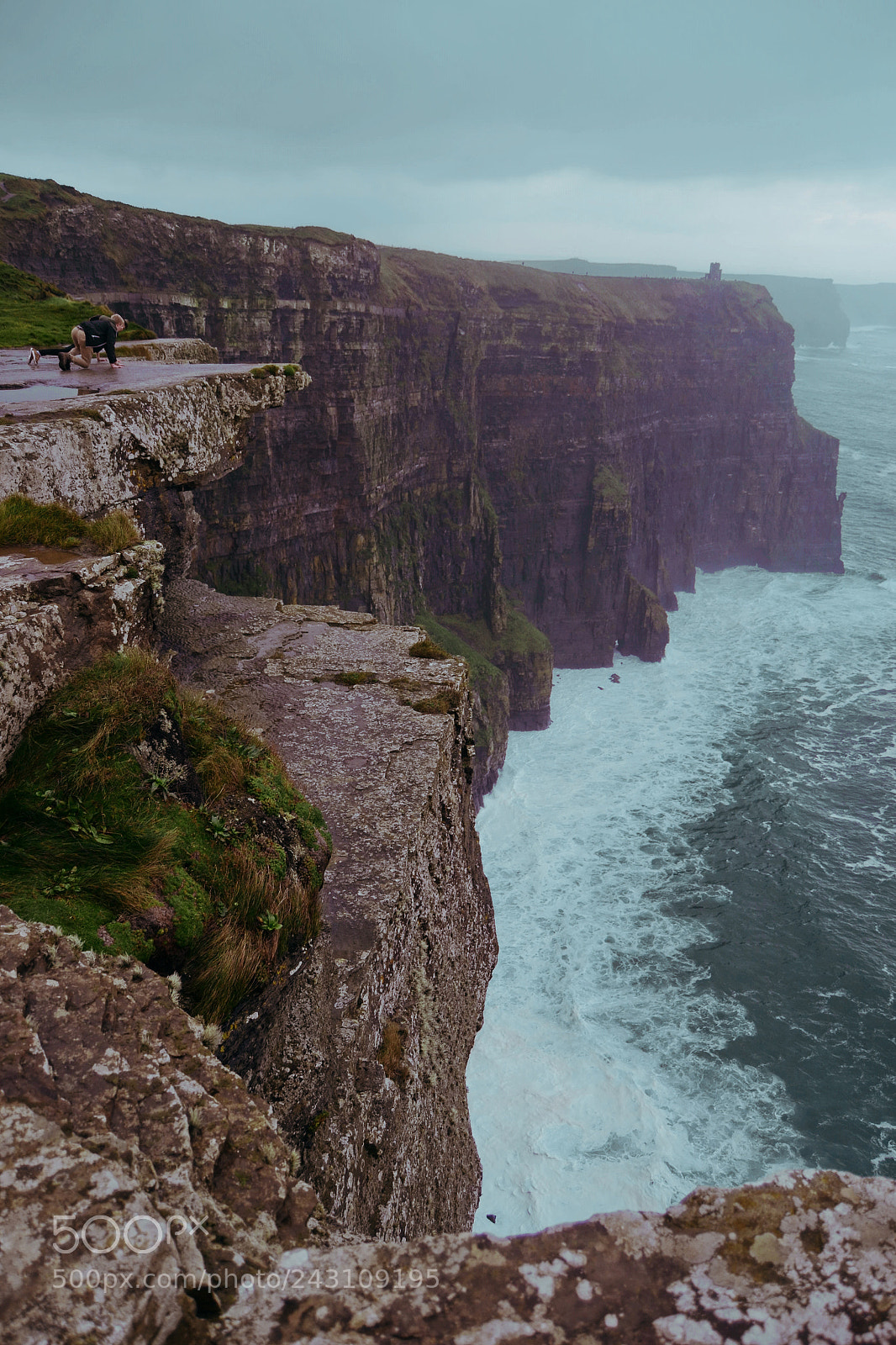 Nikon D3100 sample photo. Cliffs of moher photography
