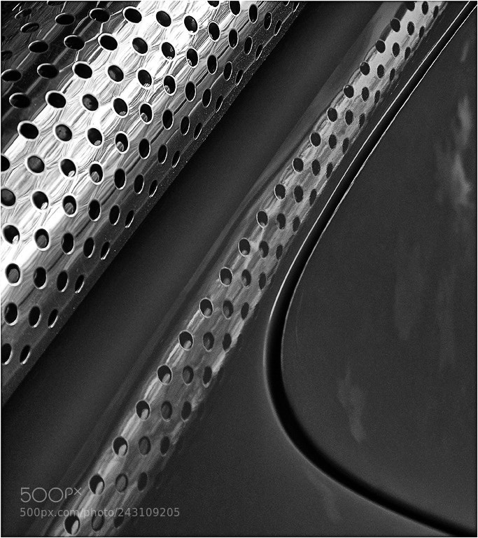 Nikon D90 sample photo. Mono car art photography