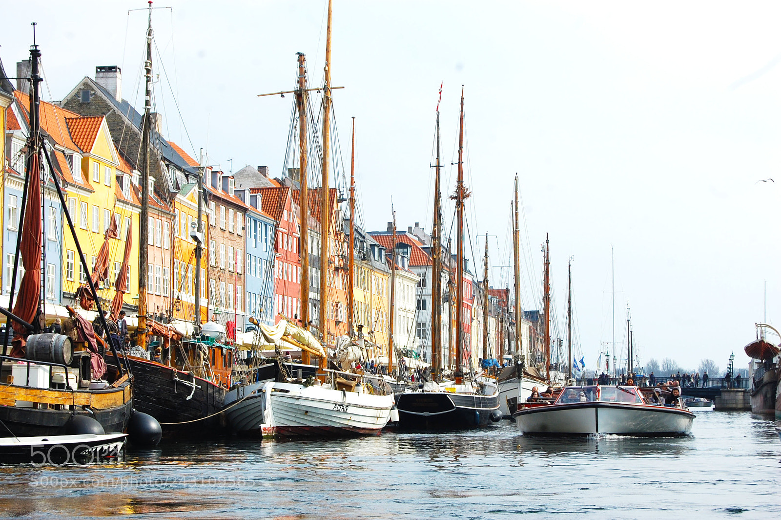 Nikon D40 sample photo. Kopenhagen hafen photography