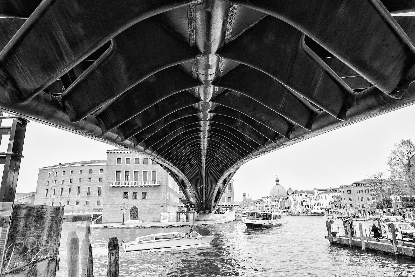 Nikon D3100 sample photo. Inside calatrava bridge photography
