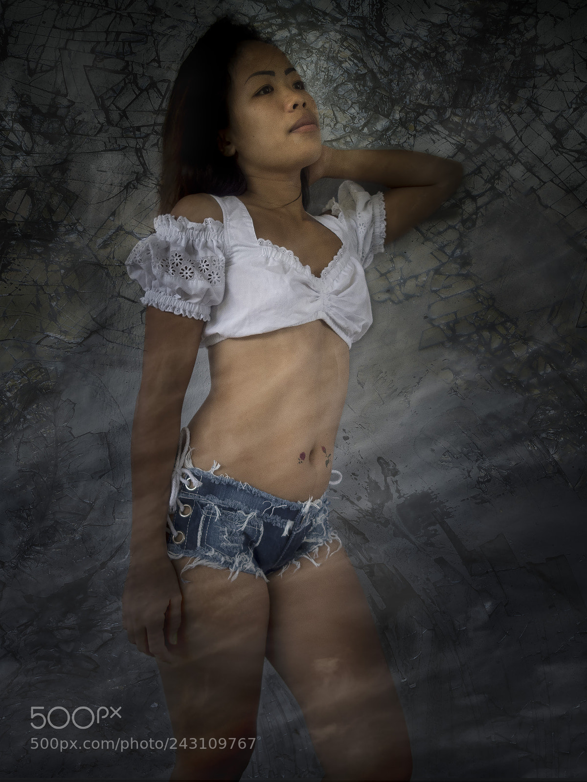 Olympus TG-4 sample photo. Blue shorts in the photography