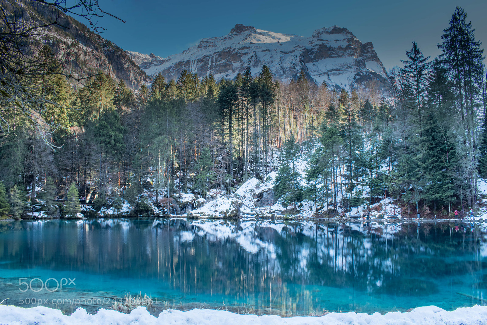 Nikon D5500 sample photo. Blausee, switzerland photography
